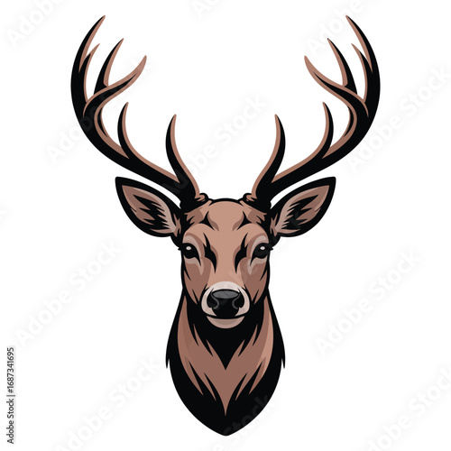 deer head silhouette