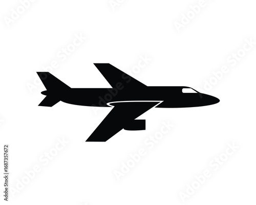 Airline branding design with airplane and travel logo