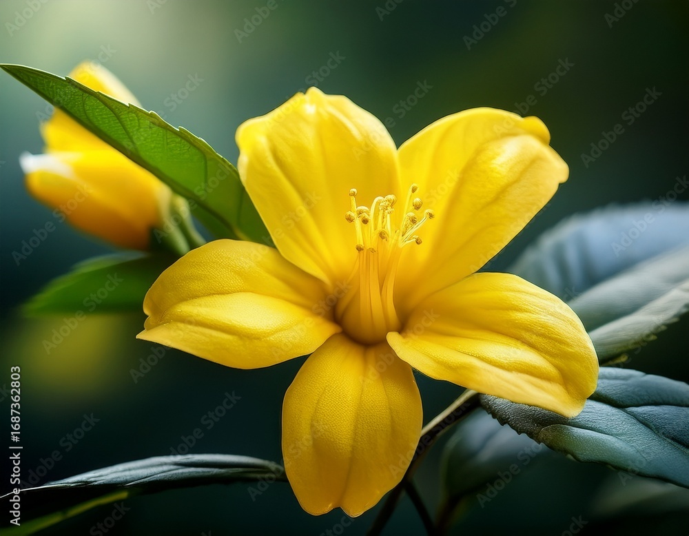 Fototapeta premium yellow jessamine flower