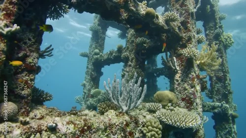 Underwater artificial reef structure