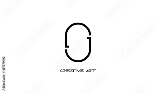 NU, UN, N, U abstract letters logo monogram