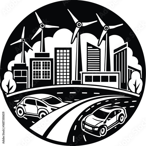 abstract city background