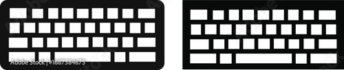 keyboard down glyph flat vector icon, Computer keyboard black line icon ,Editable design icon of keyboard and electronic device infographics. digital devices concepts Vector Modern design.,