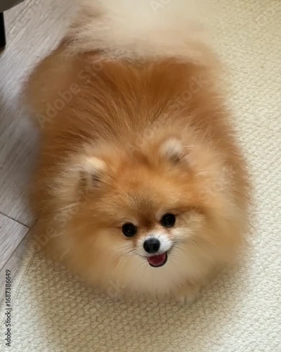 pomeranian spitz puppy