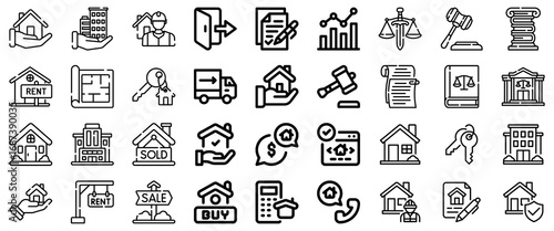 Real Estate Icons: Buying, Selling, Renting, and Legal Aspects