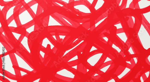 Abstract red lines artistic background representing creativity and passion