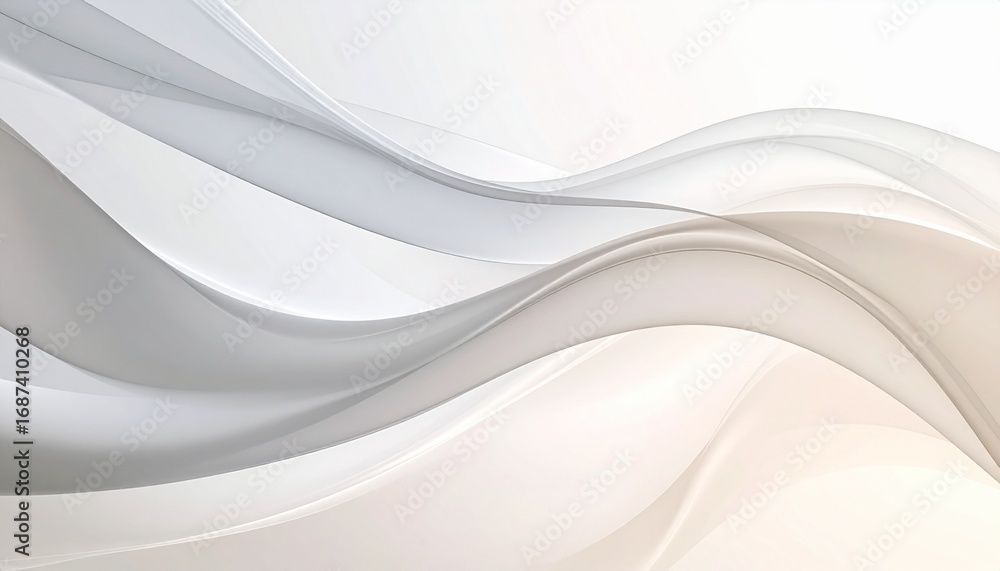 Fototapeta premium Abstract flowing fabric design