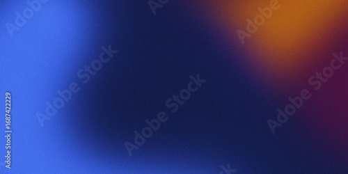 Abstract Blue Orange and Purple Color Blend background
