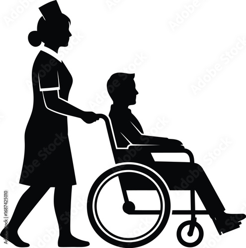 Skilled tailor diligently sewing fabric with vintage sewing machine