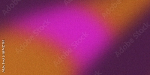 Vibrant Pink and Orange Gradient with Purple Hues and Grain