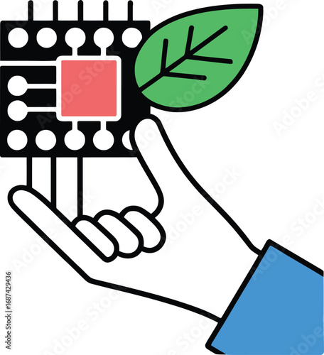 Eco Friendly Tech Green Computing Sustainable Innovation