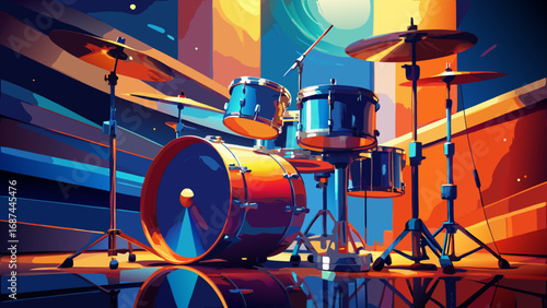 An industrial factory's powerful machinery and steel pipes stand alongside a vast collection of steel drums
