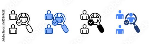 Sampling icon set multiple style collection