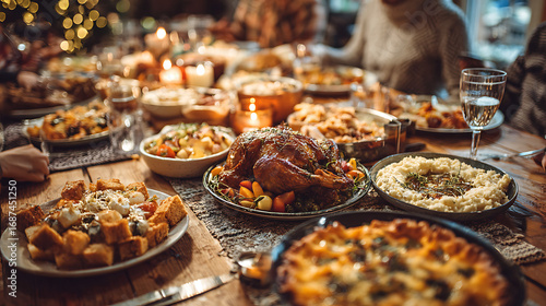 family dinner big asian family eating together christmas thanksgiving new year chinese festive holiday celebration meal tradition joyful family gathering happy together culture