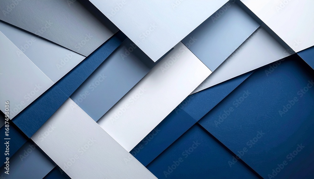 Fototapeta premium Abstract geometric shapes