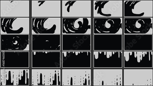 Liquid Hand-Drawn Transition | Frame by Frame Animation Vector Sequence