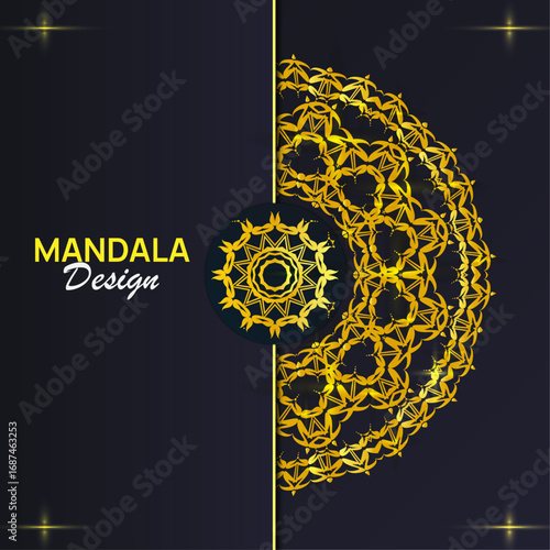 Modern Mandala Design 