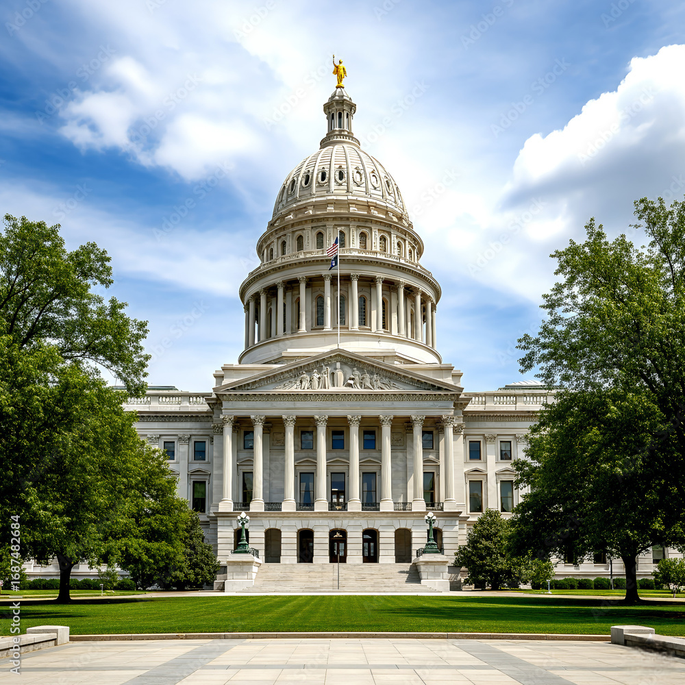 Obraz premium us capitol building