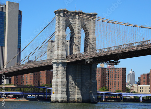Brooklyn bridge on of the most famous iconic landmark in New York Ciity