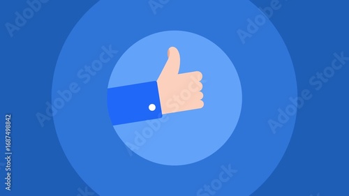 Hand Approving Animation 4K