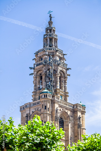 Reaching for the heavens: A Gothic masterpiece the bell tower of Heilbronn's Kilianskirche.