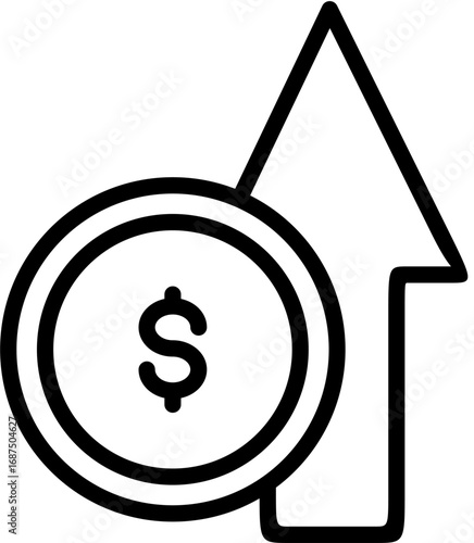 Profit  Icon Set Multiple Style Collection