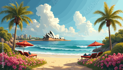 Happy Australia Day, Australia Day illustrations Banner, Background, Poster