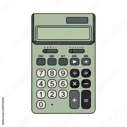 calculator vector illustration design