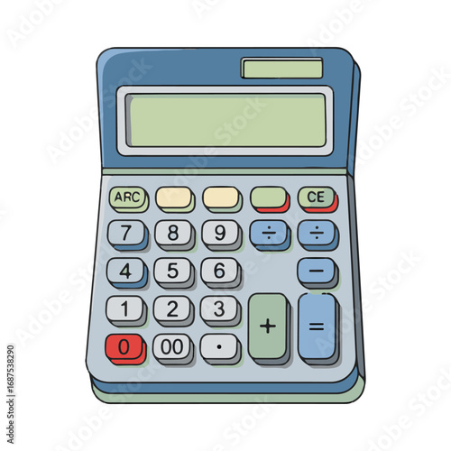 calculator vector illustration design