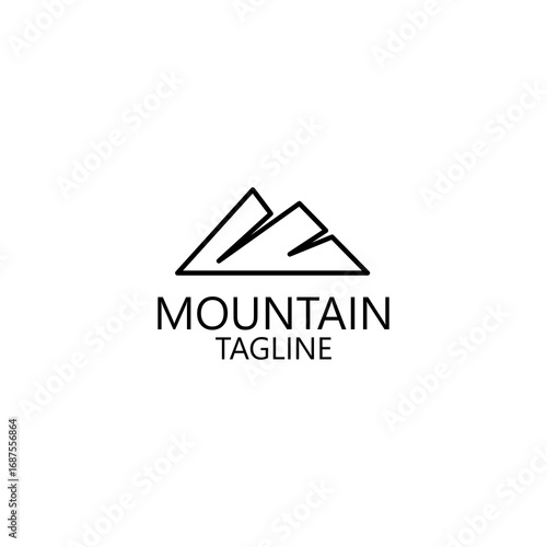 logo design mountain