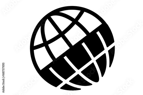 Globe vector illustration, Go to web symbol icon, www symbol, Web icon, website, homepage icon set, earth clip art, globe symbol isolated white background