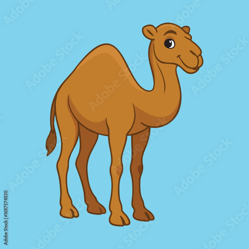 camel 1.epsCartoon Camel Vector - Cute Camel Clip Art - Desert Animal Illustration - Safari animal