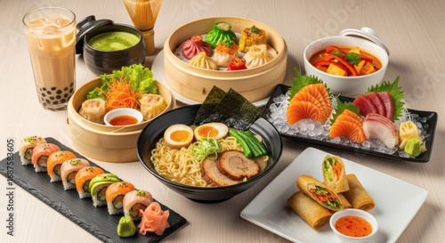 sushi on a plate