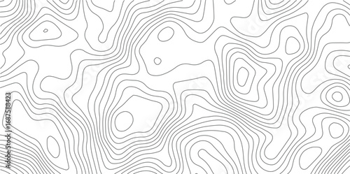 Topographic contour map. Topography and geography map grid abstract background. similar cartography illustration 
