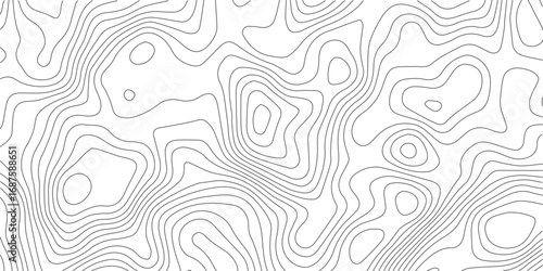 Topographic contour map. Topography and geography map grid abstract background. similar cartography illustration 
