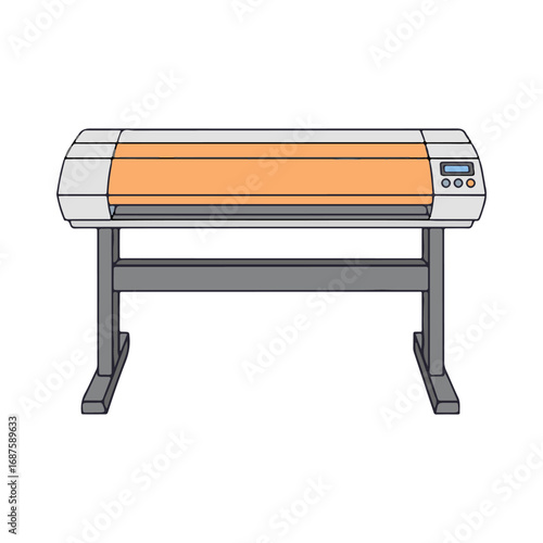 
printer vector illustration design