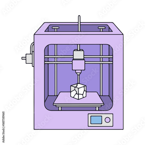 
printer vector illustration design