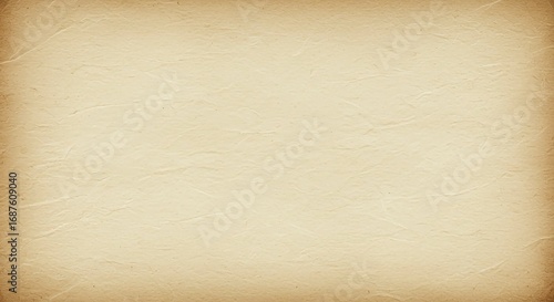 A close-up, textured background of aged parchment paper with subtle creases and a warm, sepia-toned vignette effect.