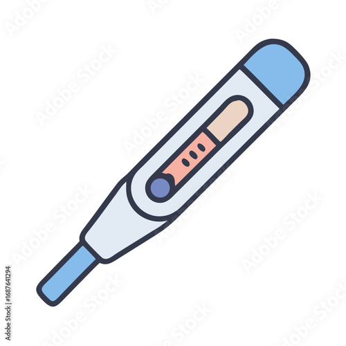 thermometer isolated on white background