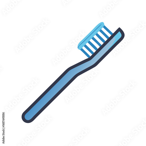 toothbrush isolated on white