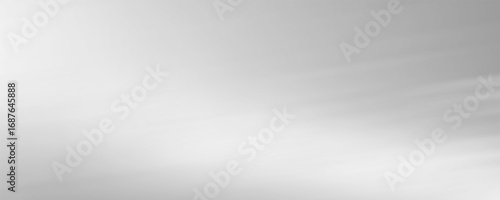 Silver foil background with metal mirror texture. Chrome gradient surface with light gloss simple abstract