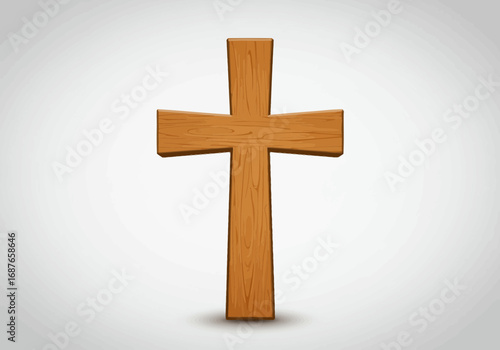 cross on the wall