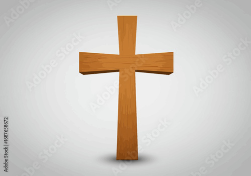 cross on the wall