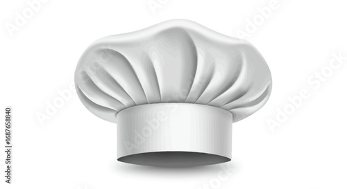3d render of a chef hat and spoon