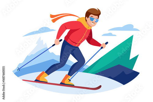 girl with snowboard
