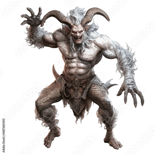 white satyr