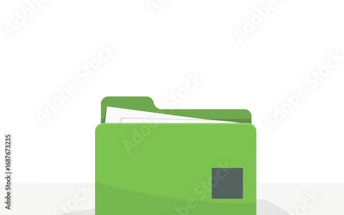 Modern green dental floss dispenser with a sleek design