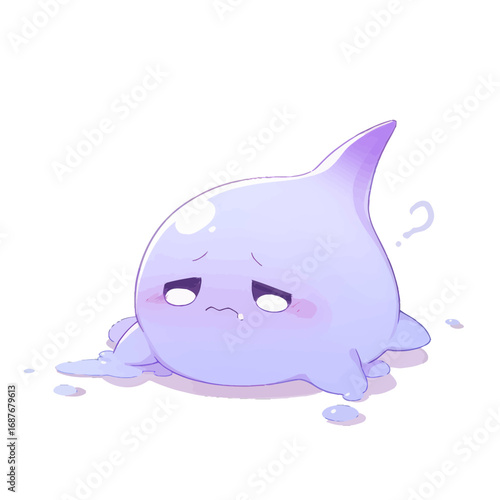 sad anime wisp