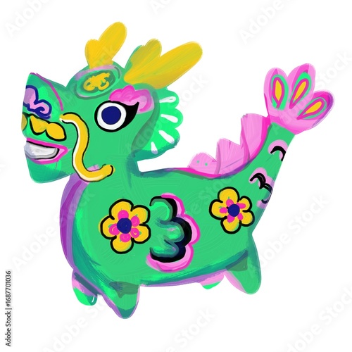 Chinese  dragon plush toy, soft toy, stuffed animal, plushie