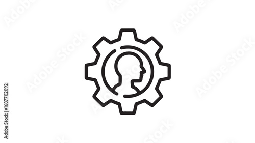 Human Gear, Mind, Cogwheel, Icon, Symbol, Settings, Mind Power, Intellect, Brain, Engineering, Mechanism, Teamwork, Collaboration, Solution, Idea, Creativity, Innovation, Technolog